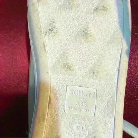 Schutz Ofelia Aluminum Women’s Sneakers Size 6.5 - Picture 5 of 6